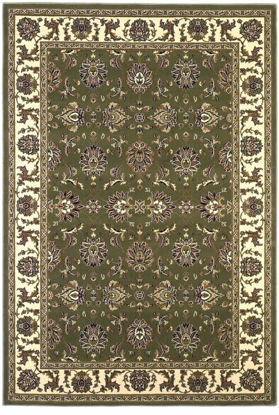 KAS Cambridge  7314 Green/Ivory Kashan